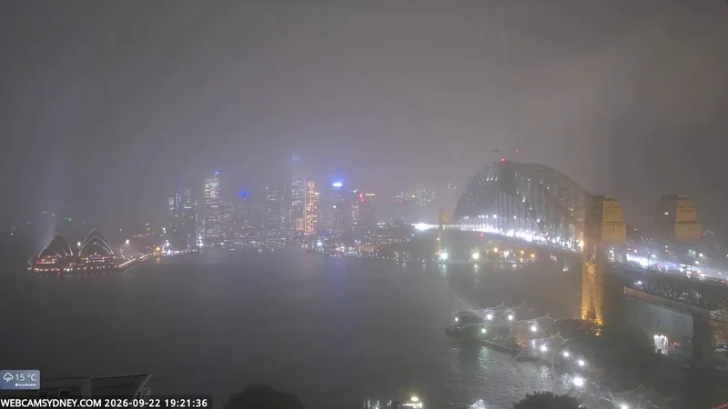 Sydney Harbour camera view in Sydney
